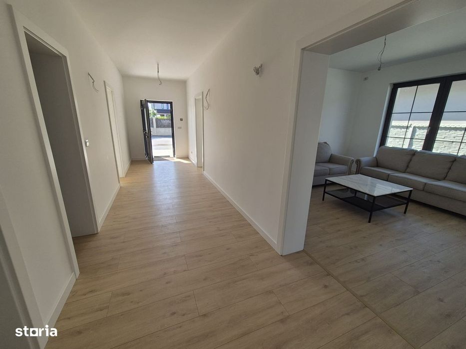Casă nouă, la sol, 160 mp, teren 420 mp, Via Carmina, comision 0%