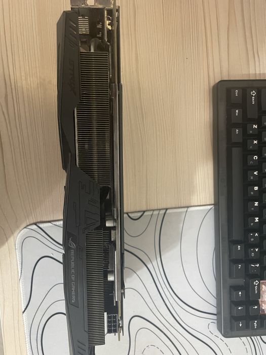 Видеокарта rx580 asus Rog Strix