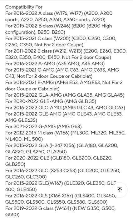 Set 2 lampi led cu proiector logo AMG - Mercedes