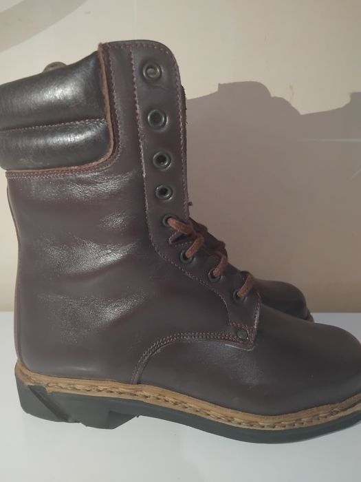 Bocanci piele bovina