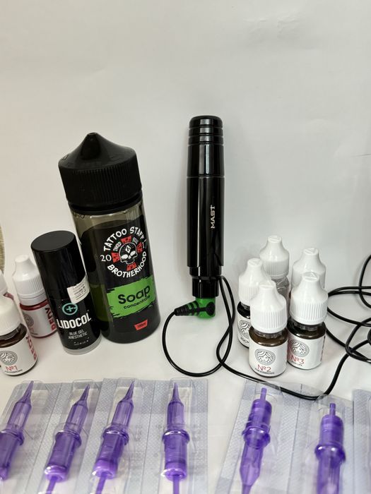 Набор для перманентного макияжа с машинкой