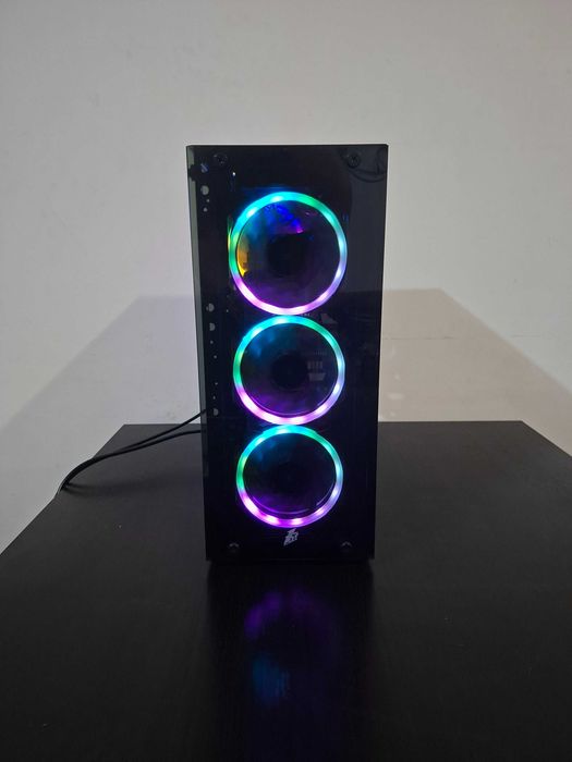 Ryzen 5 5600X / 64GB DDR4 / GTX 1050 Ti / 500GB NVMe / ASUS B550 / RGB кутия