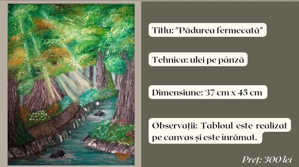 Tablou Pădurea fermecată