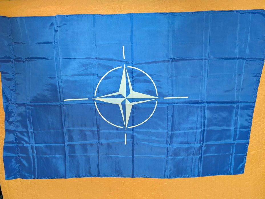 Drapel original NATO ( North Atlantic Treaty Organization )