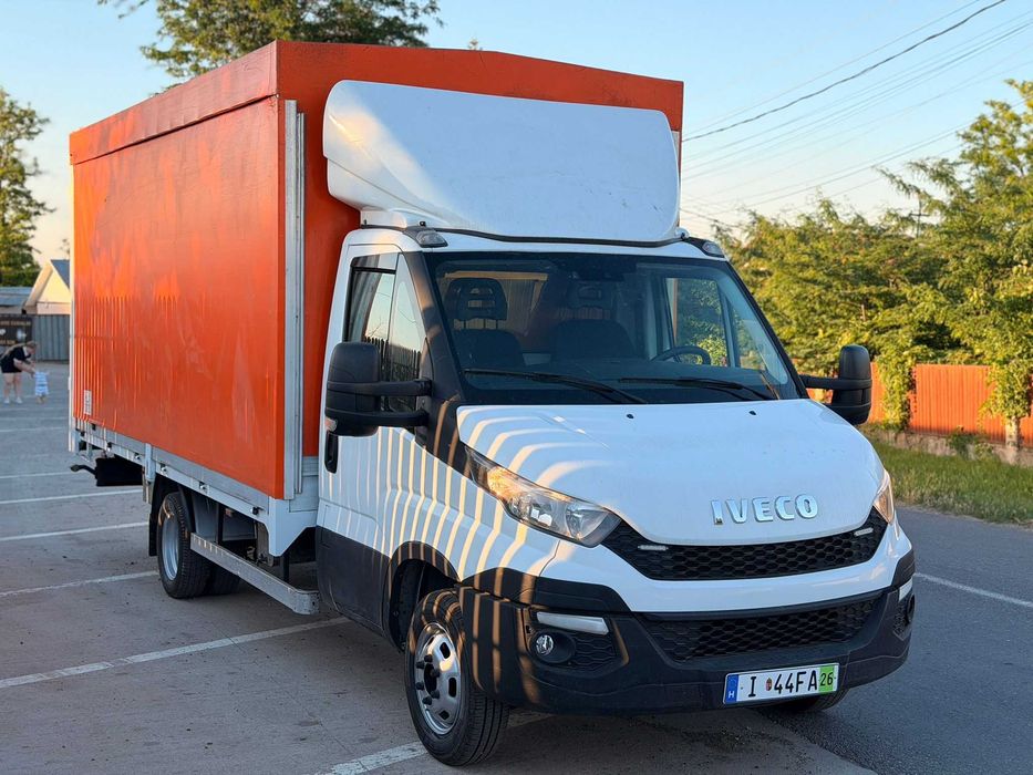 IVECO Daily 2016 Euro 6 6 trepte AC/clima bena 5 m 3.5 tone cat. B, recent adus