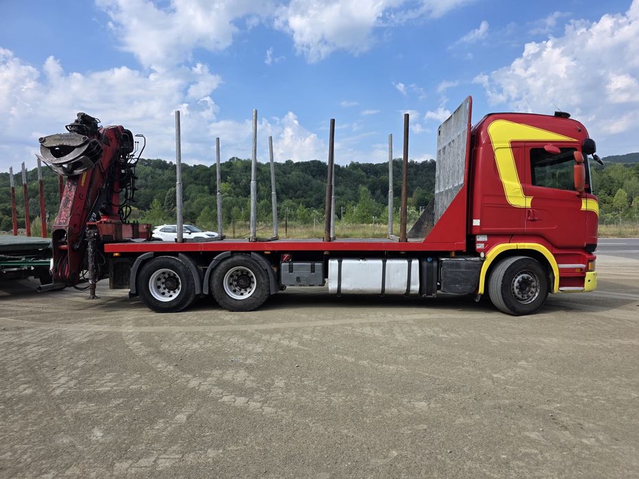 Camion forestier Scania R500