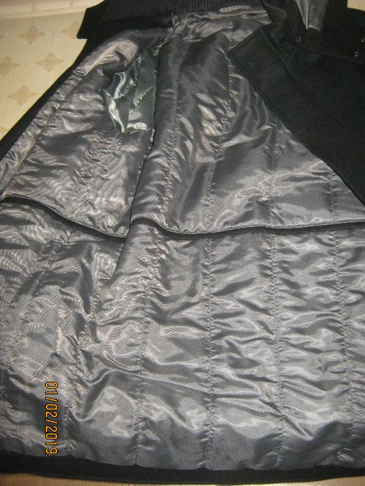 Palton barbatesc 3/4 cu gluga-NOU