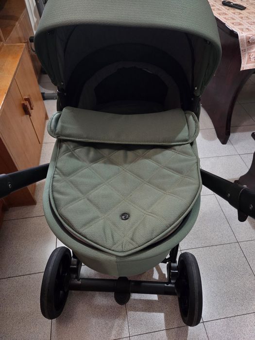 Бебешка количка 2в1 Roan Ivi Boho Green