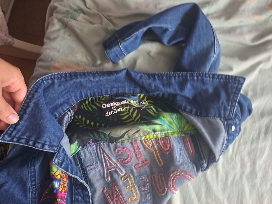 Geaca denim Desigual 13/14ani