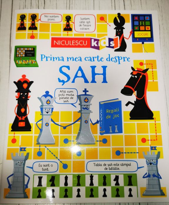 Set 2 carti despre sah pentru copii