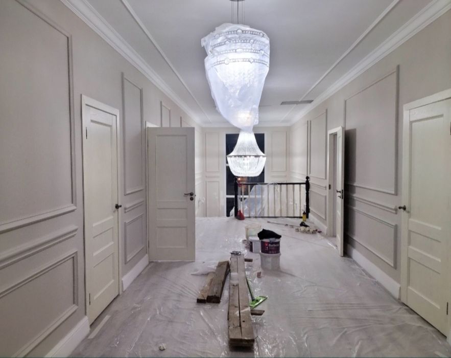 Бригада строителей узбек