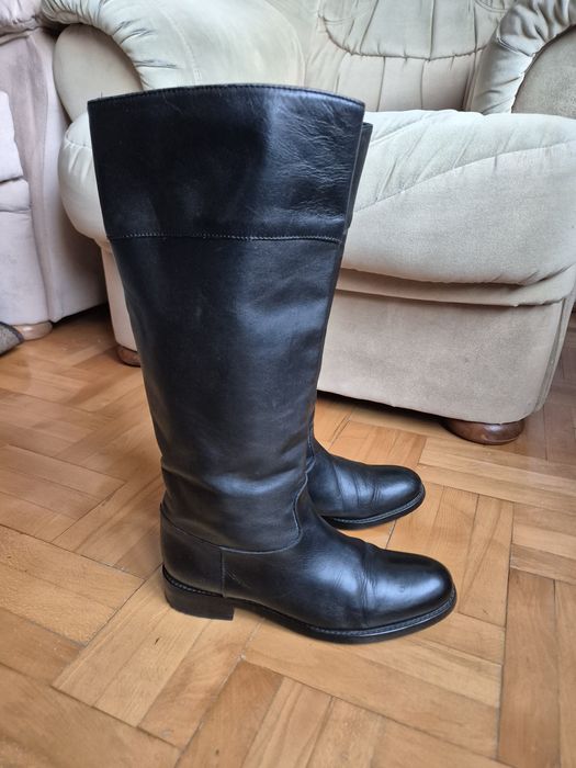 Cizme lux Guja Milano, Lucrate Artizanal in Italia, Talpă cusuta - 39