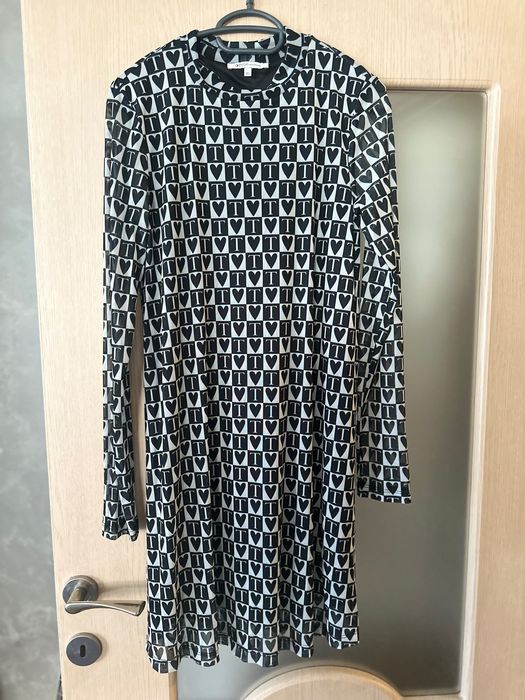 Дамска рокля Tom Tailor черно и бяло