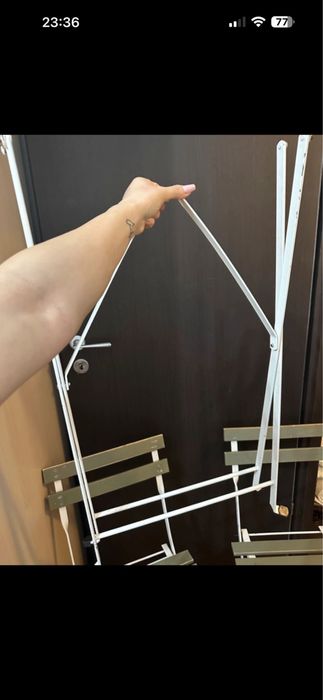 Set 2 scaune ai schelet masa terasa din fier