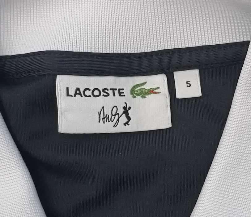Lacoste x Andy Roddick Tennis Polo Shirt оригинална тениска L Лакост х Анди Родик тенис спорт поло фланелка