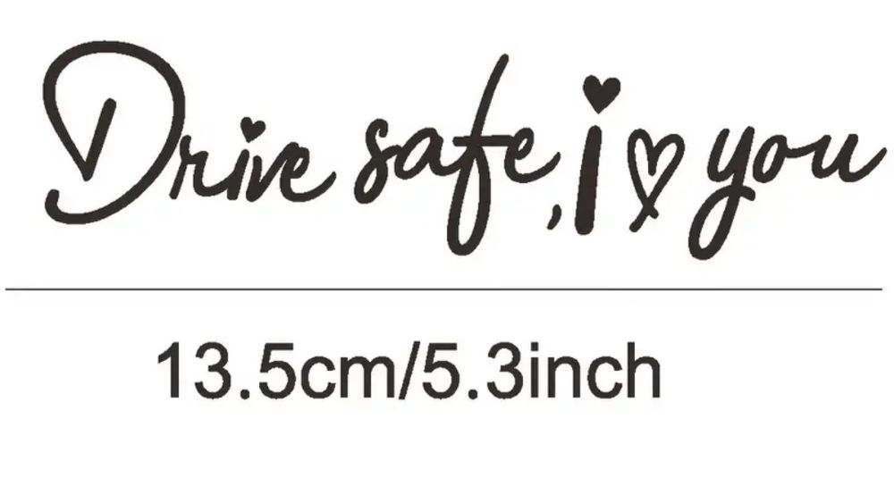 Стикер за огледало