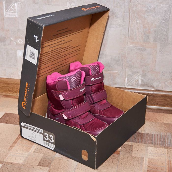 Ботинки утепленные для девочек Outventure Snowbreaker