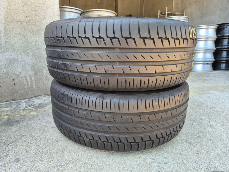 2 Anvelope de VARA - 225/55/17 97W - Continental Premium Contact 6 SSR RSC - APP NOI - DOT 2020 !
