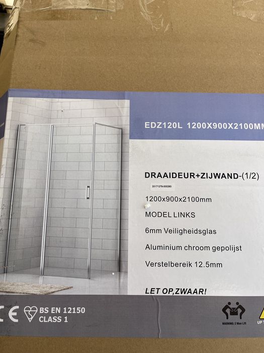 Vand cabine de dus incomplete