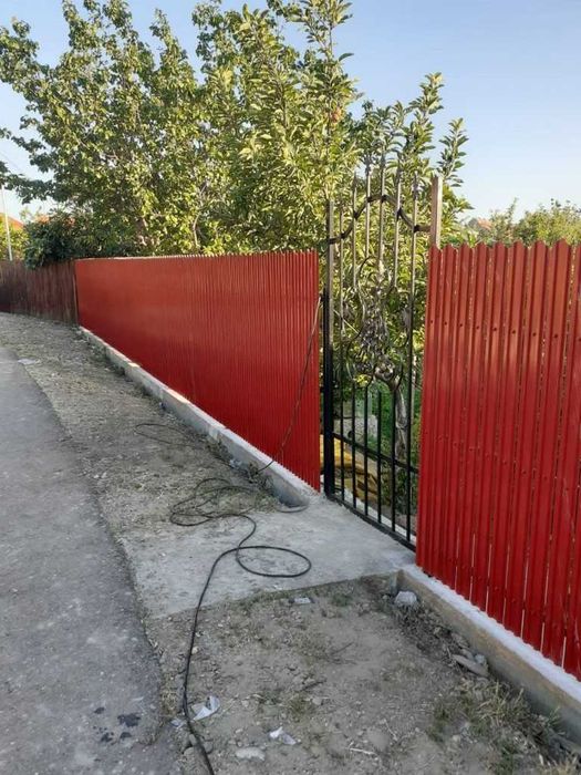 Garduri de diferite modele (jaluzele, sipca metalica, tabla plasa BCA)