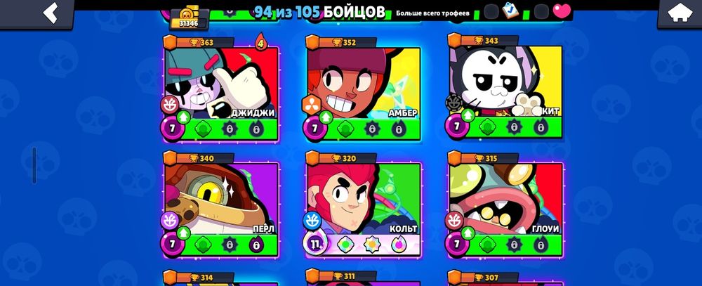 Аккаунт Brawl Stars.