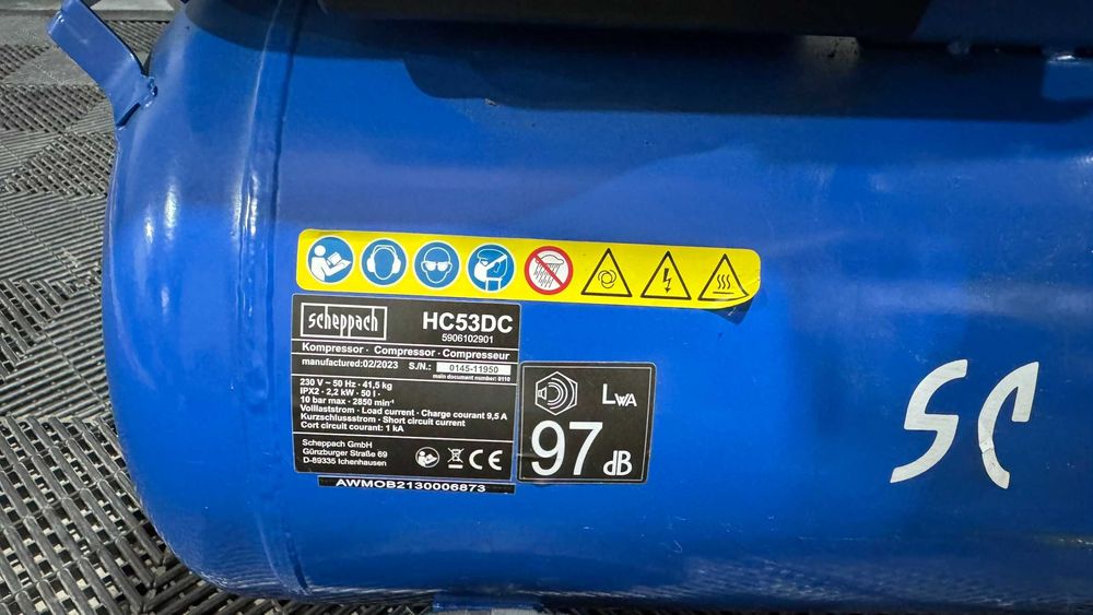 Compresor Scheppach HC53DC