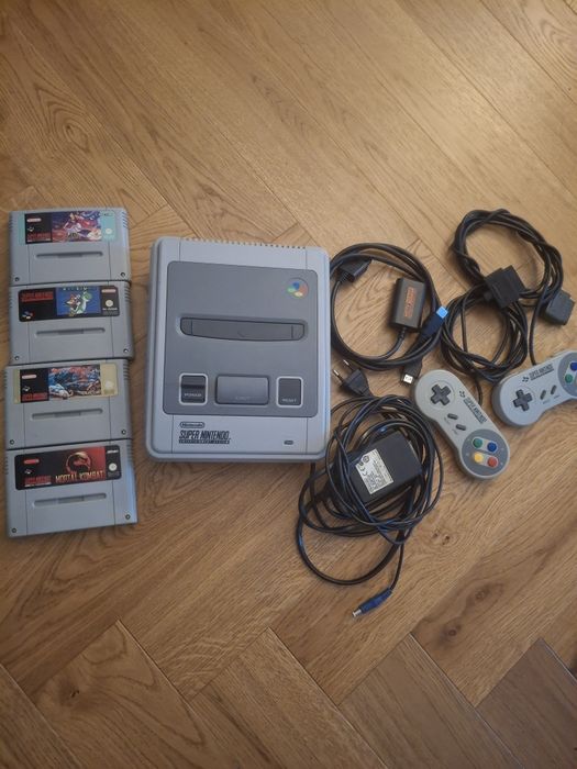 Super Nintendo original 4 jocuri