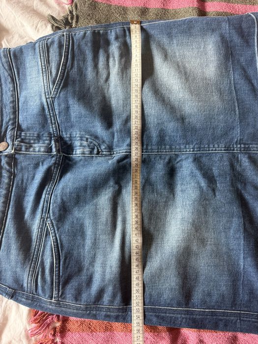 Closed fusta bumbac imitatie denim