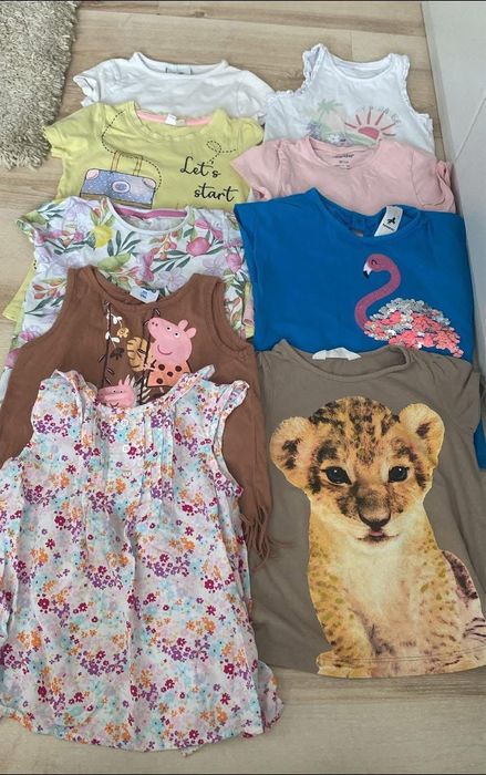 Летни дрехи за момиче на 2-3 години