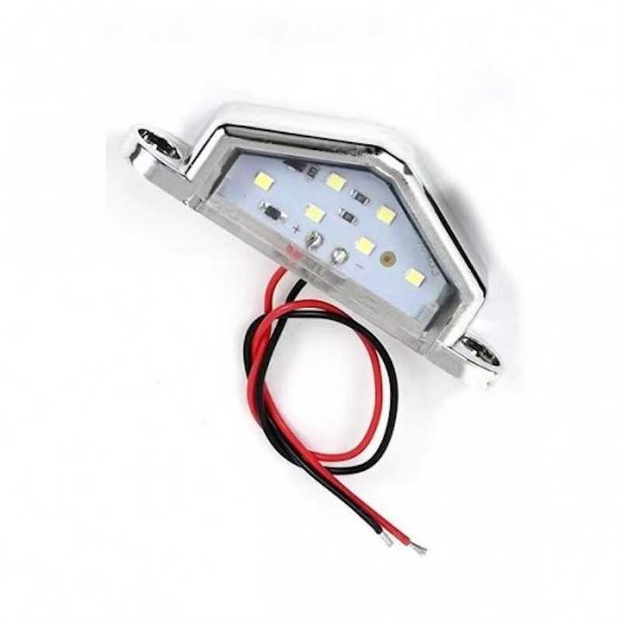Комплект диодни плафона за регистрационен номер (12V/24V) - 2 броя