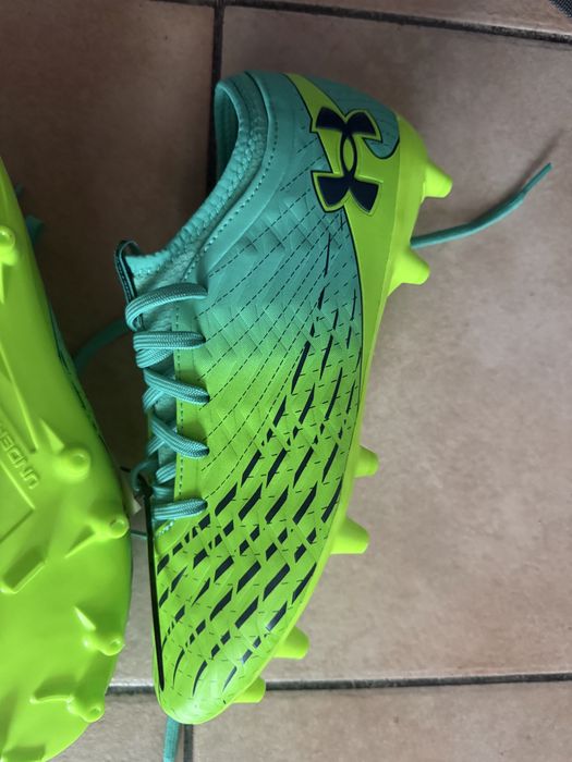 Ghete fotbal Under Armour Magnetico Select 5, mărimea 42, verde-turcoaz