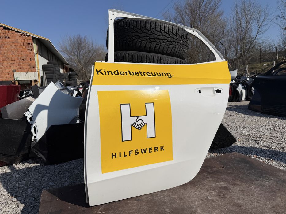 Врата Skoda Fabia 2016 год.-