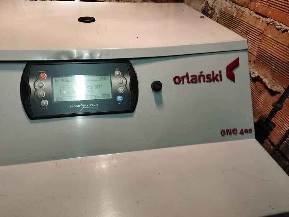 Продавам палетен котел Orligno 400