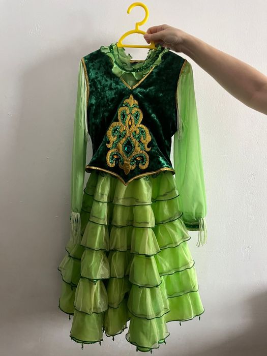 Казахское платье 8-10лет