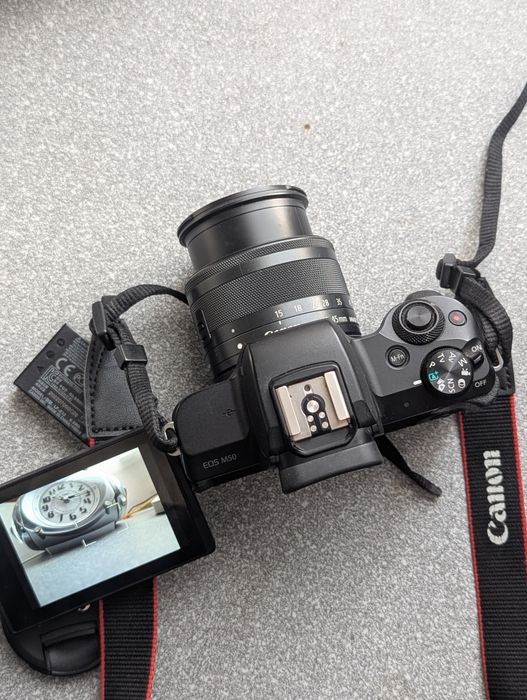 Canon m50 kit 15-45mm