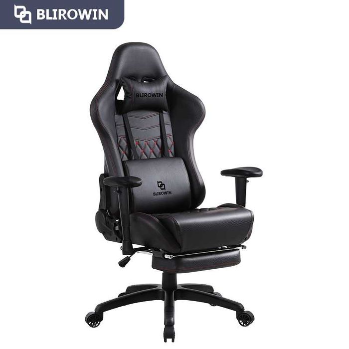 Scaun ergonomic premium de birou sau gaming, Blirowin®, suport lombar