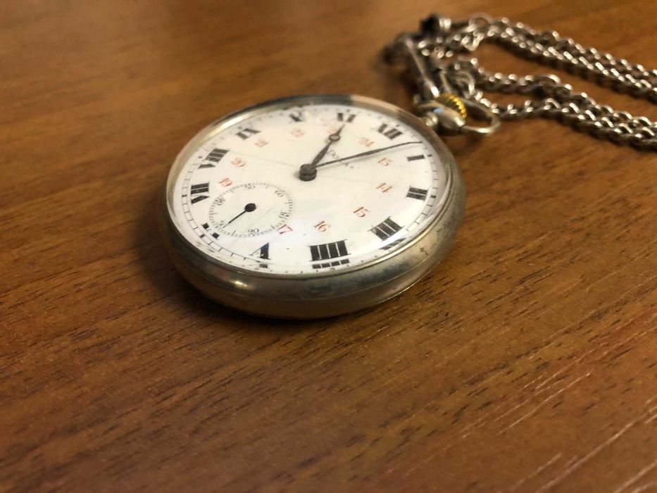 Механичен джобен часовник DOXA Milan 1906-Liege 1905