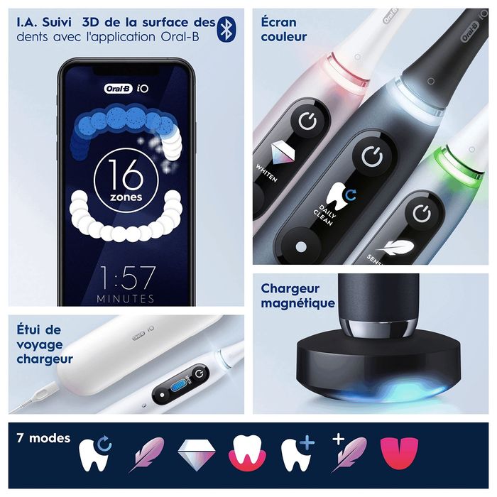Электрическая зубная щетка Oral B Series io8 N