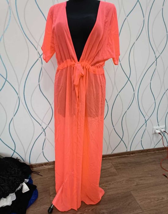 Летни халати, плажни халати за бански нови, дълги