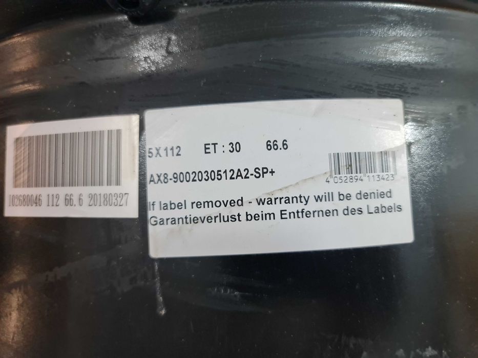 Jante 20 Mercedes C Class E Class GLC GLA GLB 5x112 9J et30