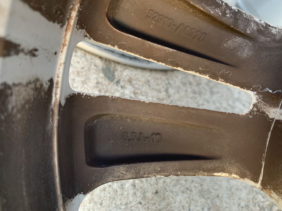 4ри броя оригинални алуминиеви джанти 5х114,3 16ки  за Хюндай/Hyundai