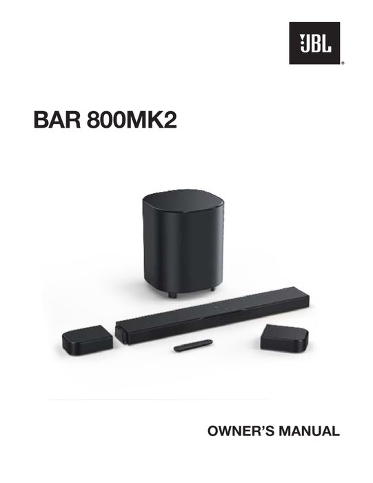 Саундбар JBL BAR 800MK2  . Для дома.