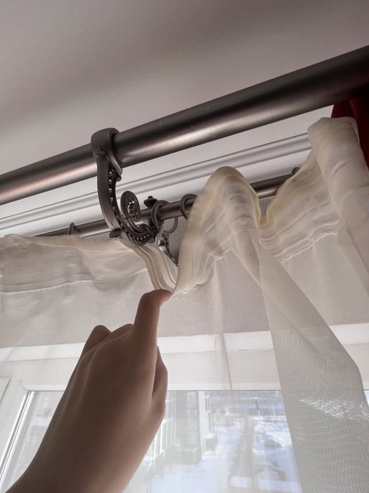 Продам шторы с карнизом