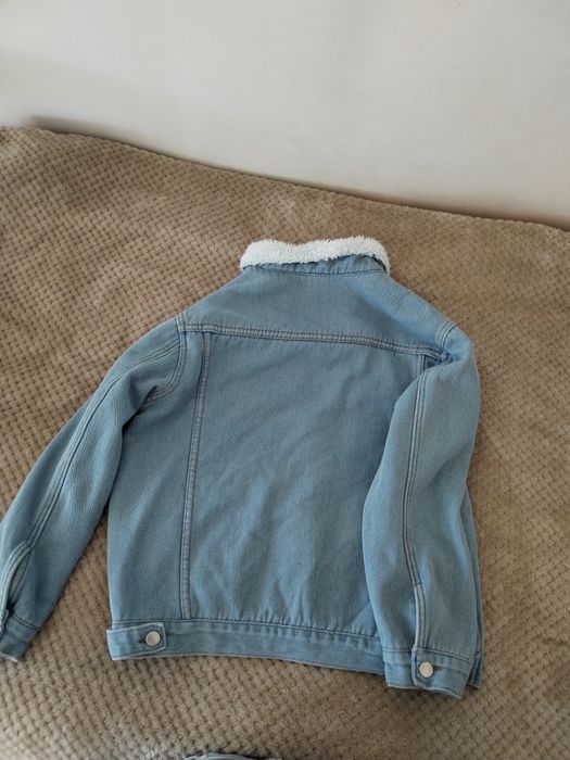 Джинсовая утепленная куртка