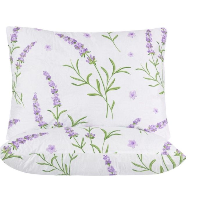 Set 2 perne 50x70cm, AloeVera/Lavanda