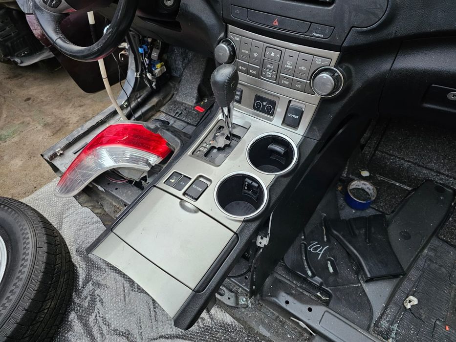 Ноускат Toyota highlander 2012год мини морда Хайландер
