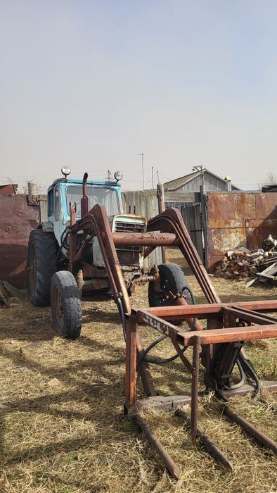Трактор МТЗ-50+Телега