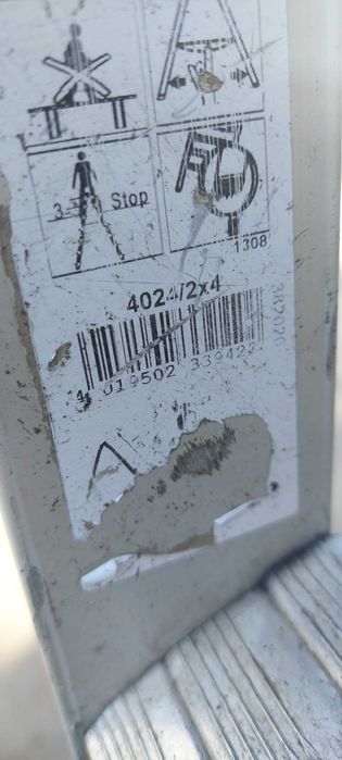 Алуминиева стълба   2 x 4