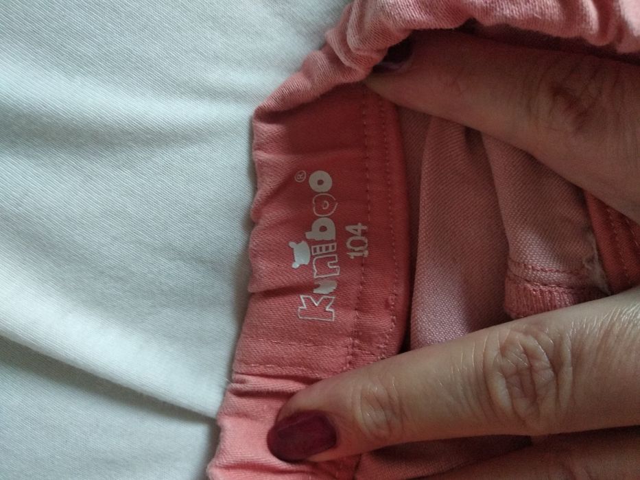 Оранжеви и сини дънки за  близнаци