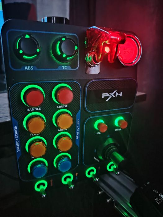 Control box, button box